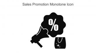 Sales Promotion Monotone Icon In Powerpoint Pptx Png And Editable Eps Format