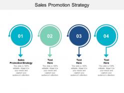 Sales promotion strategy ppt powerpoint presentation gallery images cpb