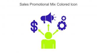 Sales Promotional Mix Colored Icon In Powerpoint Pptx Png And Editable Eps Format