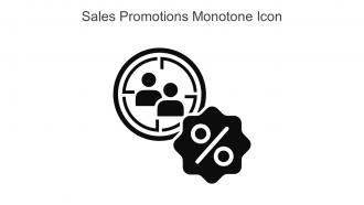 Sales Promotions Monotone Icon In Powerpoint Pptx Png And Editable Eps Format