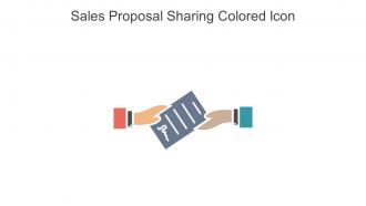 Sales Proposal Sharing Colored Icon In Powerpoint Pptx Png And Editable Eps Format