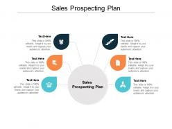 Sales prospecting plan ppt powerpoint presentation layouts background image cpb