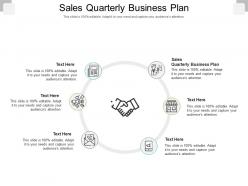 Sales quarterly business plan ppt powerpoint presentation ideas styles cpb