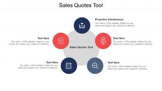 Sales quotes tool ppt powerpoint presentation show inspiration cpb