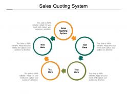 Sales quoting system ppt powerpoint presentation layouts model cpb