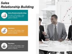 Sales relationship building ppt powerpoint presentation slides graphics example cpb