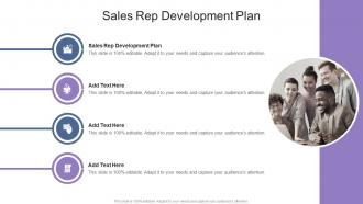 Sales Rep Development Plan In Powerpoint And Google Slides Cpb