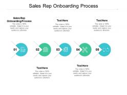 Sales rep onboarding process ppt powerpoint presentation slides inspiration cpb