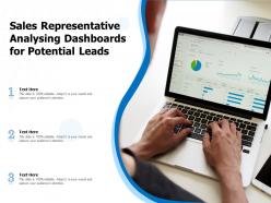 Sales Representative Analysing Dashboards For Potential Leads