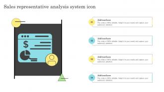 Sales Representative Analysis System Icon