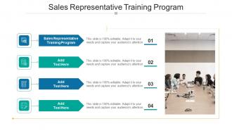 Sales Representative Training Program In Powerpoint And Google Slides Cpb