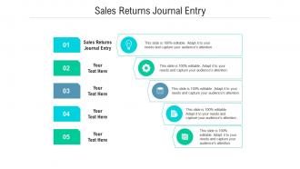 Sales returns journal entry ppt powerpoint presentation file microsoft cpb