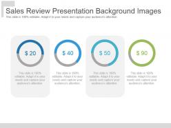 Sales review presentation background images