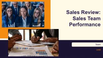 Sales Review Sales Team Performance PPT Template AT