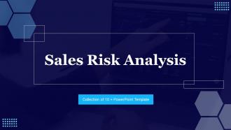 Sales Risk Analysis Powerpoint Ppt Template Bundles