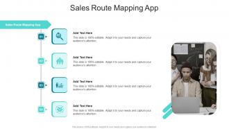 Sales Route Mapping App In Powerpoint And Google Slides Cpb