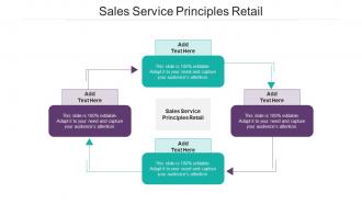 Sales Service Principles Retail Ppt Powerpoint Presentation Model Shapes Cpb