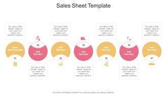 Sales Sheet Template In Powerpoint And Google Slides Cpb