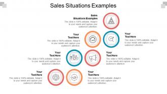 Sales situations examples ppt powerpoint presentation infographics master slide cpb