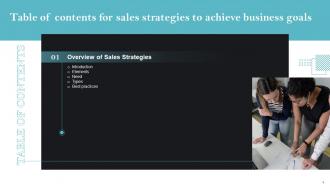 Sales Strategies To Achieve Business Goals Powerpoint Presentation Slides MKT CD Designed Good