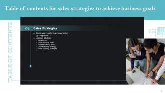 Sales Strategies To Achieve Business Goals Powerpoint Presentation Slides MKT CD Appealing Good