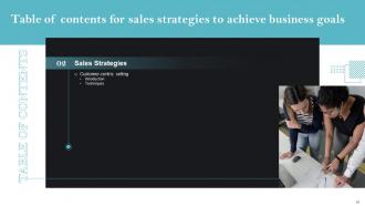 Sales Strategies To Achieve Business Goals Powerpoint Presentation Slides MKT CD Researched Unique