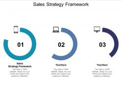Sales strategy framework ppt powerpoint presentation deck cpb