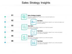 Sales strategy insights ppt powerpoint presentation inspiration graphics cpb