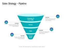 Sales strategy pipeline how choose right target geographies your product service ppt styles grid