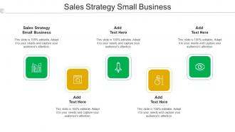 Sales Strategy Small Business Ppt PowerPoint Presentation Layouts Pictures Cpb