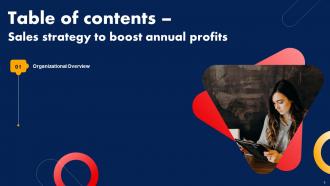 Sales Strategy To Boost Annual Profits Strategy CD V Designed Attractive