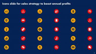 Sales Strategy To Boost Annual Profits Strategy CD V Best Captivating