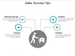 Sales success tips ppt powerpoint presentation model smartart cpb