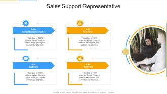 Sales Support Representative In Powerpoint And Google Slides Cpb