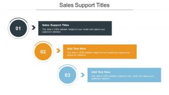 Sales Support Titles In Powerpoint And Google Slides Cpb