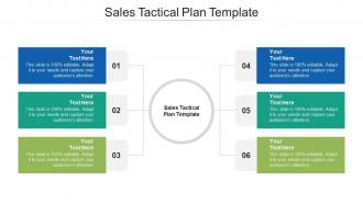 Sales tactical plan template ppt powerpoint presentation summary infographic template cpb
