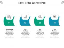 Sales tactics business plan ppt powerpoint presentation infographics graphics cpb