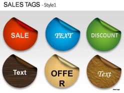 Sales tags style 1 powerpoint presentation slides