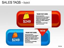 Sales tags style 3 powerpoint presentation slides