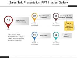 Sales talk presentation ppt images gallery