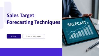 Sales Target Forecasting Techniques PPT Graphics AT