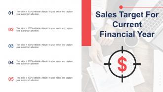 Sales Target Powerpoint Presentation Slides