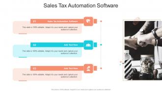 Sales Tax Automation Software In Powerpoint And Google Slides Cpb