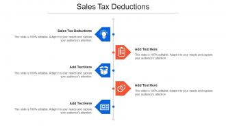Sales Tax Deductions Ppt Powerpoint Presentation Styles Images Cpb