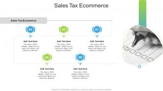 Sales Tax Ecommerce In Powerpoint And Google Slides Cpb