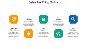Sales tax filing online ppt powerpoint presentation ideas model cpb