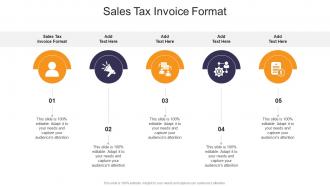 Sales Tax Invoice Format In Powerpoint And Google Slides Cpb