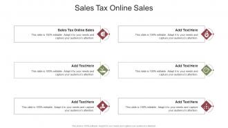 Sales Tax Online Sales In Powerpoint And Google Slides Cpb