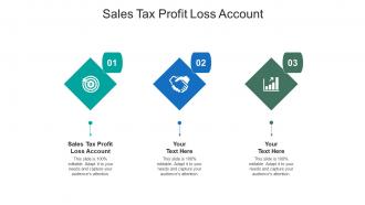 Sales tax profit loss account ppt powerpoint presentation icon deck cpb