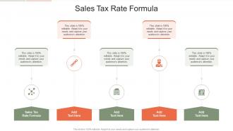 Sales Tax Rate Formula In Powerpoint And Google Slides Cpb